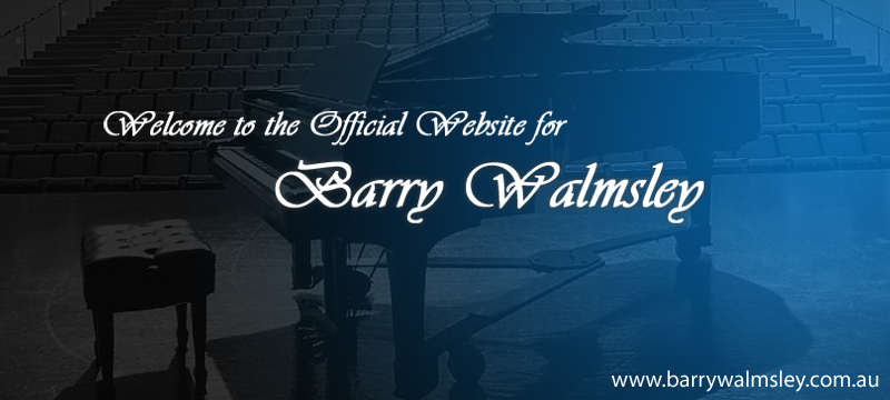 Welcome to the Official Website for Barry Walmsley